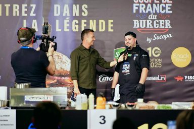 Coupe de France du Burger Animateur Journaliste d'événement